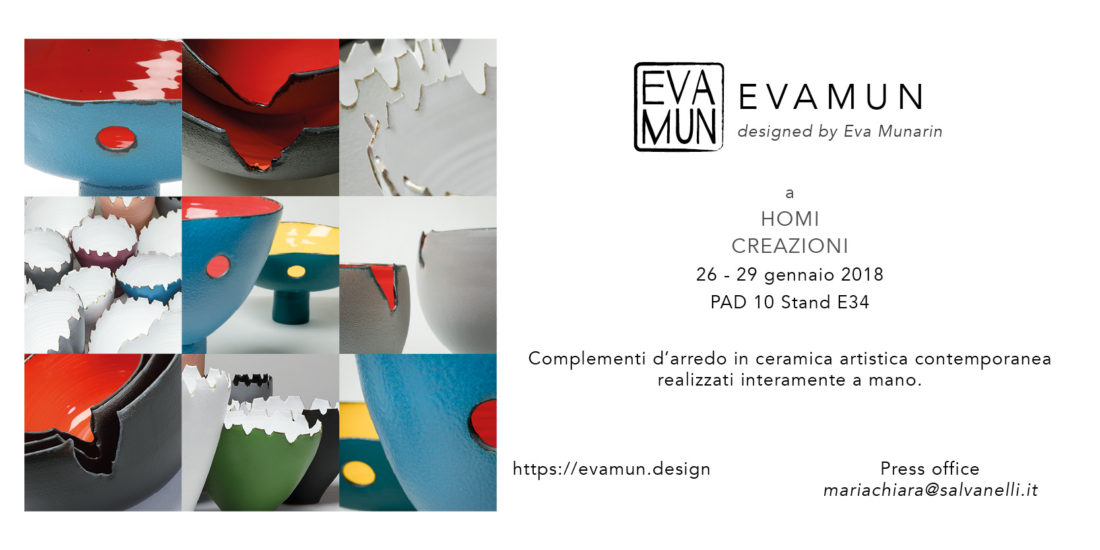 invito EVA MUN homi Milano 2018