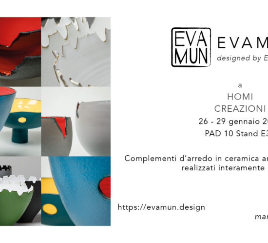 invito EVA MUN homi Milano 2018